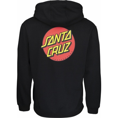 Santa Cruz Classic Dot Chest Hood Black
