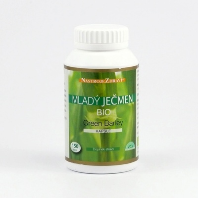 Nástroje Zdraví Mladý ječmen Bio Green Barley 150 kapslí