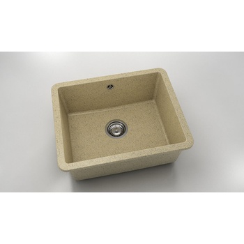 Image 1 of FAT Мивка за долно вграждане Vanguard 221, Granicite, 300 Sandy Beach, с включен сифон