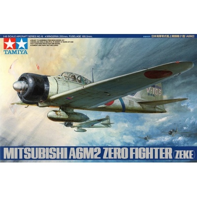 Tamiya Mitsubishi A6M2 Zero Fighter Zeke 1:48