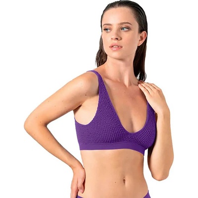BMYMOON Top Marea bikini top - Purple (Violet)