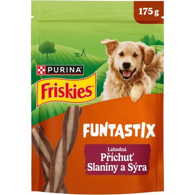 Friskies Funtastix příchuť slaniny a sýra 175 g
