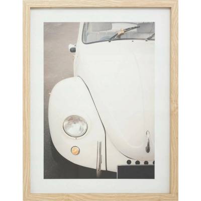 Atmosphera Zarámovaný plakát s retro autem VIVIEN, 30 x 40 cm