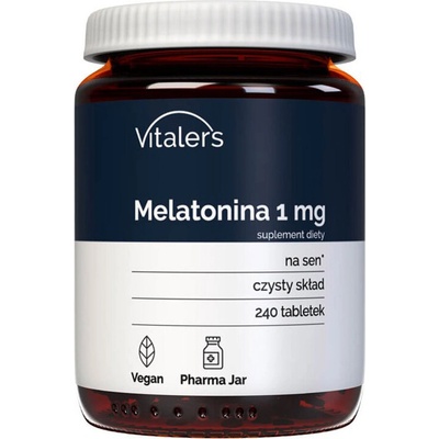 Vitaler's Срещу безсъние - Мелатонин, 1 mg х 240 таблетки (406170 (VIT-0617) VIT)