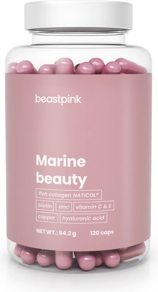 GymBeam BeastPink Marine Beauty 120 капс