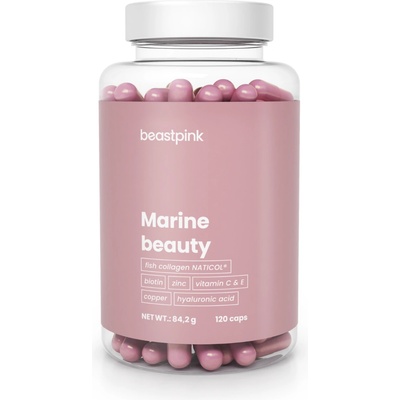 GymBeam BeastPink Marine Beauty 120 капс