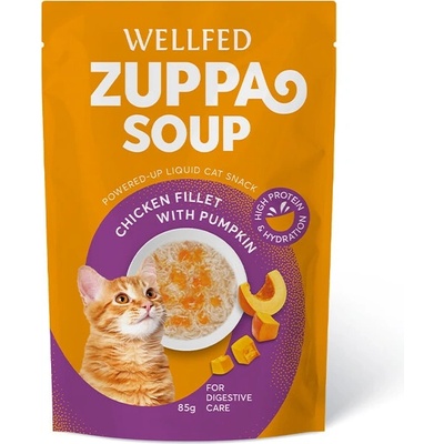 WELLFED Zuppa Soup с пилешко филе и тиква, 85 гр