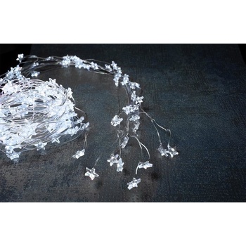 MAGIC HOME Reťaz Twisted Stars 180S 180x micro star LED studená biela jednoduché svietenie