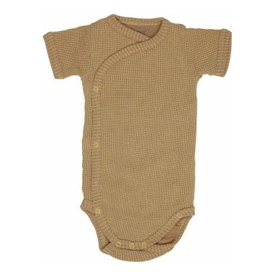 LODGER Hydrofilné zavinovacie body s krátkym rukávom Romper Ciumbelle Honey