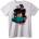 NOONEBRAND Тениска Squid Game Green Light - 2XL, White