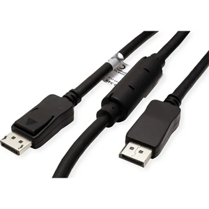 Valueline Кабел DisplayPort 1.2 Active DP - DP, 4K60Hz, M/M, 15 м, черен 14.99. 3495-2 (14.99.3495-2)