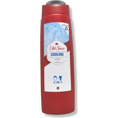 Old Spice душ гел и шампоан 2в1, Cooling, 250мл