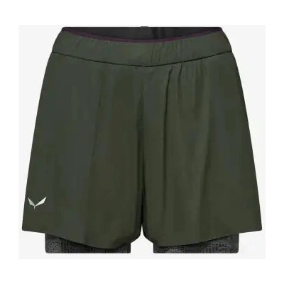 Salewa Pedroc Durastretch 2 in 1 dámské kraťasy dark olive