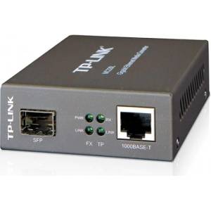TP-Link MC220L 1 GbE SFP - 1000Base-T медиен конвертор (без SFP модул! ) (MC220L)