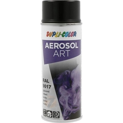 Motip Dupli Color ART farba v spreji 400 ml RAL 9017 dopravná čierna lesklá