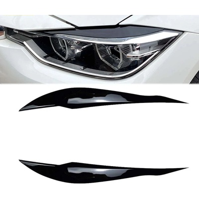 Вежди за фарове bmw f30 (2011-2018) - черни гланц (a-bmw-0187)