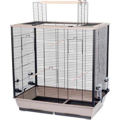 INTER-ZOO Pet Products Клетка за птици ФИОНА 78 x 48 x 81, 5/100 см БЕЖОВА