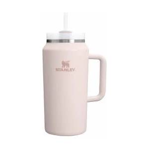 STANLEY 1913 Quencher H2.0 FlowState drinking bottle with straw 1.9L - Thermo mug Cools for 15 hours - 60 hours Ice cold - Dishwasher safe - Thermos bottle BPA free - Drinking cup - Rose Quartz - 100000112504