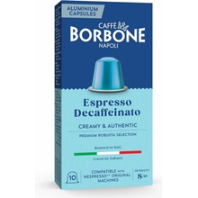 Caffe Borbone Decaffeinato hliníkové kapsule do Nespresso 10 ks