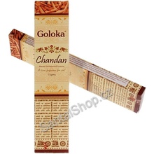 Goloka indické vonné tyčinky Masala Chandan 15 g