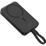 Baseus MagSafe External Battery Pack, USB-C, Lightning, 30W, 10000mAh - Baseus Magnetic Mini (P1002210B113-00) - Черен