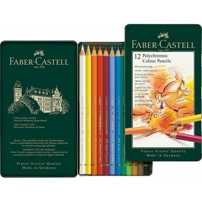 Faber-Castell Polychromos 110012 12 farieb