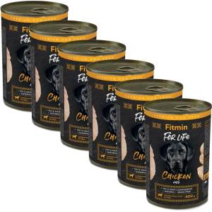 Fitmin Консерва Fitmin For Life CHICKEN пате 6 x 400 г