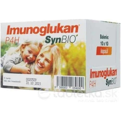 Imunoglukan P4H SYNBIO CPS 10 x 10 ks SET 10 x 10 kapsúl