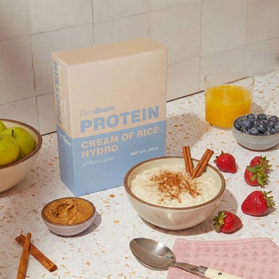 GymBeam Proteinová rýžová kaše hydro 360 g