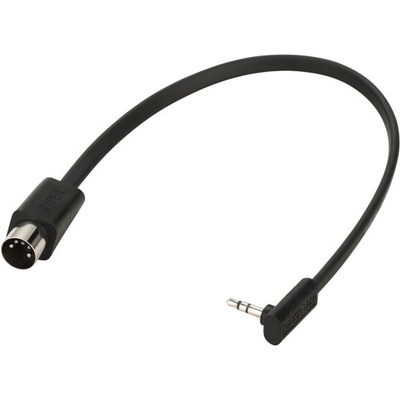 RockBoard Flat TRS-MIDI Type A 30 cm MIDI кабел (RBO CAB F TMA 30 BK)