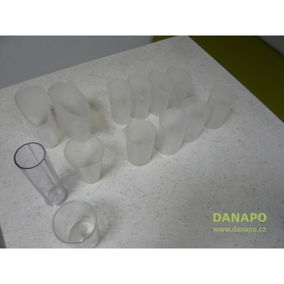 DANAPO Plastová odměrka nálevka 100 a 200ml