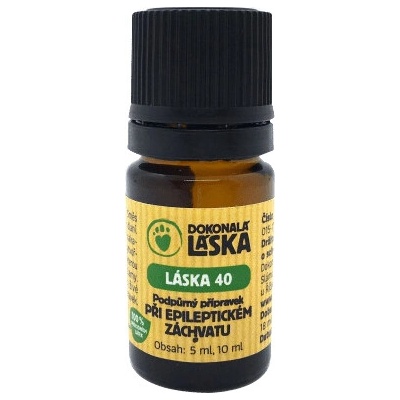 Dokonalá láska LÁSKA 40 Při epileptickém záchvatu 10 ml