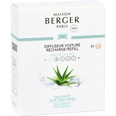 Maison Berger Paris keramická náplň Voda z aloe, 2 ks
