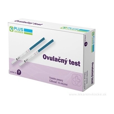 Plus Lékárna Ovulační test proužkový 7 ks