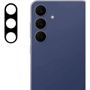Techsuit Протектор камера за Samsung Galaxy S25 FE - Цяло стъкло на камерата - Черен
