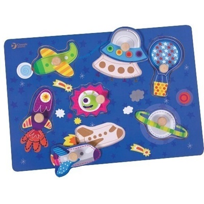 Classic World Дървен пъзел за деца - космос (3616)