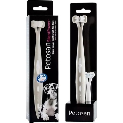 Petosan Silent Power-sonický zubní kartáček pro psy 1 ks