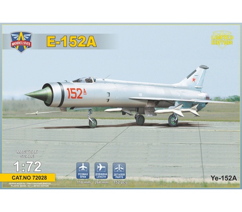 MODELSVIT Ye 152A Soviet Interceptor Prototype 1:72