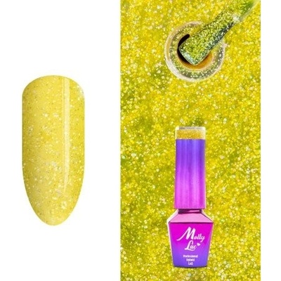 283. MOLLY LAC glitrový gél lak - Starrily Pheromone