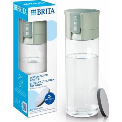 Brita Fill & Go Vital 0,6l zelená + 2x MicroDisc