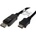 Roline VALUE DisplayPort кабел DP HDTV MM черен цвят 10м, 11.99. 5784