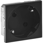 Legrand КОНТАКТ ШУКО 45° mosaic legrand 2М 16А ЧЕРЕН (79355l)
