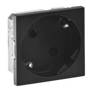 Legrand КОНТАКТ ШУКО 45° mosaic legrand 2М 16А ЧЕРЕН (79355l)