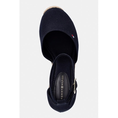 Tommy Hilfiger еспадрили със скосена пларформа дамски FLAG HIGH WEDGE ESPAD CLOSED TOE (FW0FW09225)