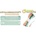 Clairefontaine Turquoise bracelet embroidery set