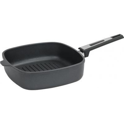 SKK Profesionální titanová grilovací pánvička Titanium Durit Indukce hluboká 26 x 26 cm