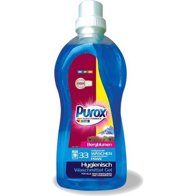 Purox Гел за цветно пране, 1л, 33 пранета