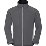 Russell Athletic 410M / Мъжко трислойно Bionic софтшел яке - желязно сиво 4XL (10410Ml0714)