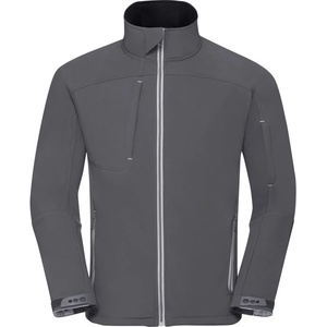 Russell Athletic 410M / Мъжко трислойно Bionic софтшел яке - желязно сиво 4XL (10410Ml0714)