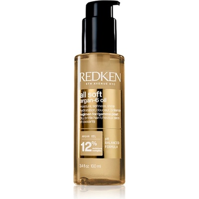 Redken All Soft подхранващо масло за суха и крехка 100ml